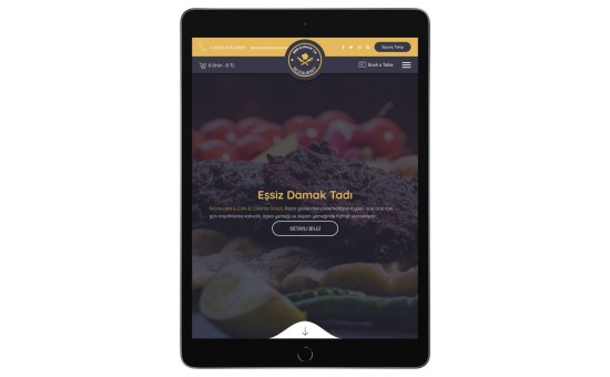 Cafe & Restaurant Web Paketi - 0039 Cafe & Restaurant Web Paketi - 0039