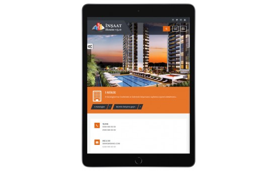 İnşaat Web Site Paketi - 0247 İnşaat Web Site Paketi - 0247