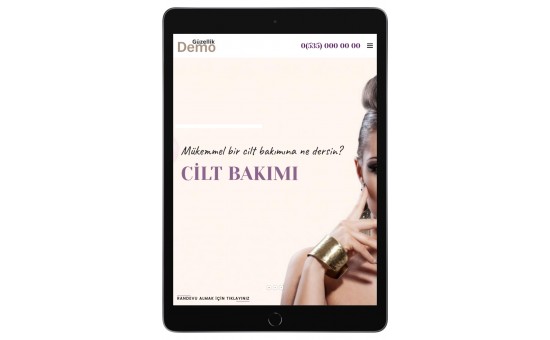 Güzellik Salonu Web Paketi Coly - 145 Güzellik Salonu Web Paketi Coly - 145